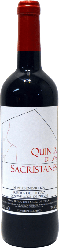 Free Shipping | Red wine Hatori Hanzo Quinta de Los Sacristanes D.O. Ribera del Duero Castilla y León Spain Tempranillo 75 cl