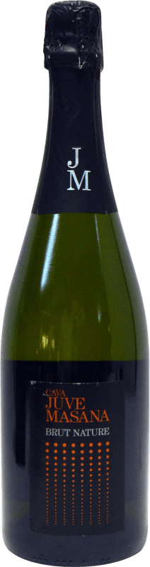 Free Shipping | White sparkling Juve Masana Brut Nature D.O. Cava Catalonia Spain Macabeo, Xarel·lo, Chardonnay 75 cl