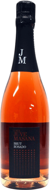 Envio grátis | Espumante rosé Juve Masana Rosado Brut D.O. Cava Catalunha Espanha Trepat 75 cl