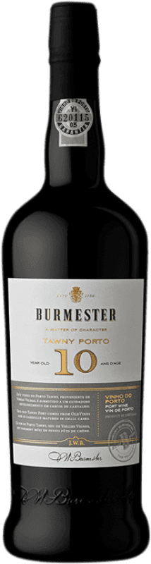 Envio grátis | Vinho fortificado JW Burmester I.G. Porto Porto Portugal 10 Anos 75 cl