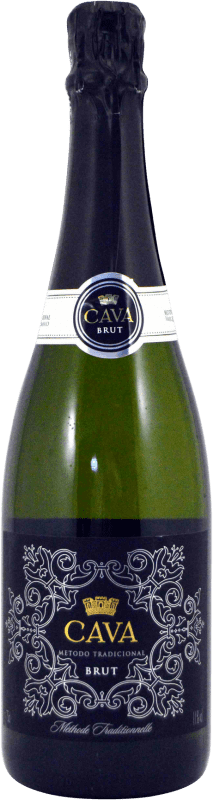 送料無料 | 白スパークリングワイン López Morenas Marqués del Dominio Brut D.O. Cava カタロニア スペイン Macabeo, Xarel·lo, Parellada 75 cl