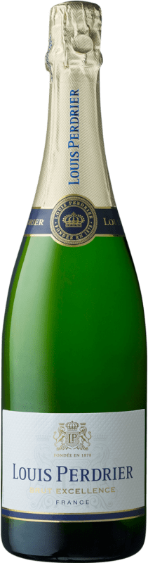 18,95 € 送料無料 | 白スパークリングワイン Louis Perdrier Excellence Brut A.O.C. Champagne