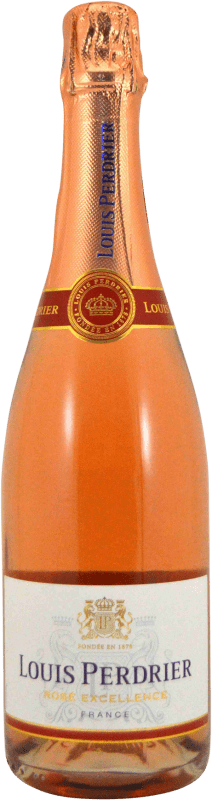 Free Shipping | Rosé sparkling Louis Perdrier Excellence Rose A.O.C. Champagne Champagne France Pinot Black, Chardonnay, Pinot White 75 cl