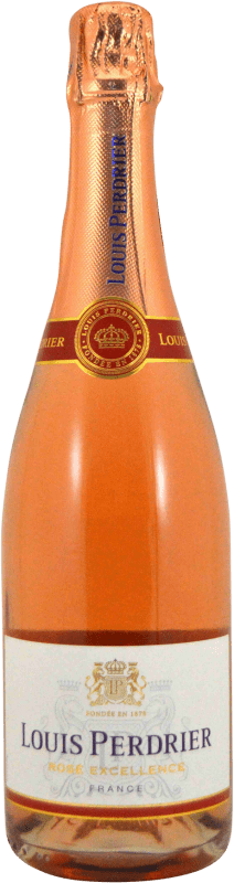 12,95 € Бесплатная доставка | Розовое игристое вино Louis Perdrier Excellence Rosé — Розе