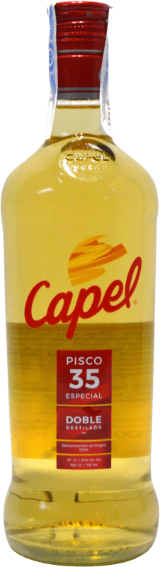 13,95 € Free Shipping | Pisco Capel Especial Chile Bottle 70 cl