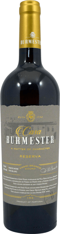 Envio grátis | Vinho branco JW Burmester Branco Reserva I.G. Douro Douro Portugal Godello, Rabigato, Viosinho 75 cl