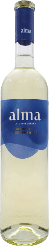 Envio grátis | Vinho branco Laguna Alma de Valdeguerra Semi-seco Semi-doce D.O. Vinos de Madrid Madri Espanha Malbec 75 cl