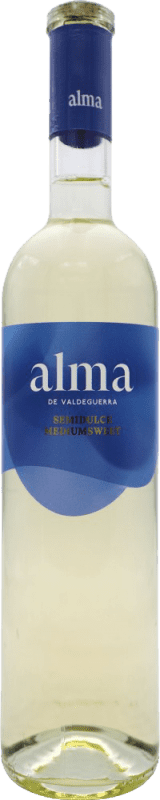 Envío gratis | Vino Blanco Laguna Alma de Valdeguerra Semiseco D.O. Vinos de Madrid Comunidad de Madrid España Malbec 75 cl