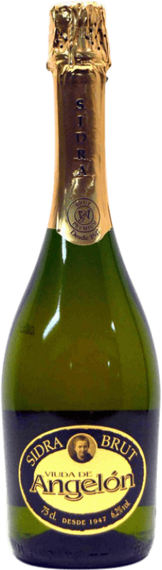 6,95 € Free Shipping | Cider Viuda de Agelón Pomar Brut Spain Bottle 75 cl