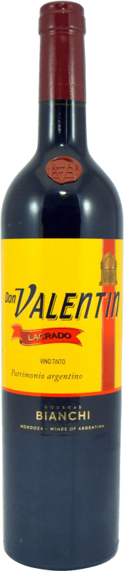 12,95 € Free Shipping | Red wine Casa Bianchi Don Valentín Lacrado I.G. Mendoza Mendoza Argentina Tempranillo, Syrah, Bonarda Bottle 75 cl