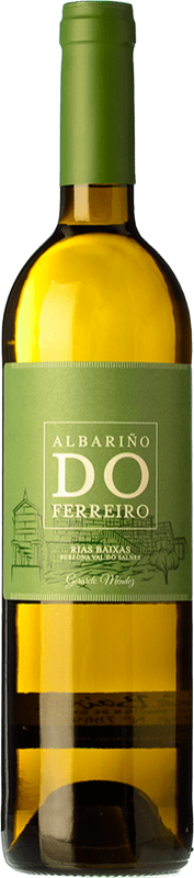 17,95 € Free Shipping | White wine Gerardo Méndez Do Ferreiro D.O. Rías Baixas Galicia Spain Albariño Bottle 75 cl