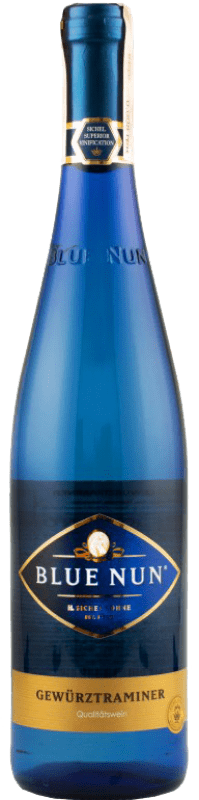 Envio grátis | Vinho branco Langguth Blue Nun Q.b.A. Rheinhessen Alemanha Gewürztraminer 75 cl