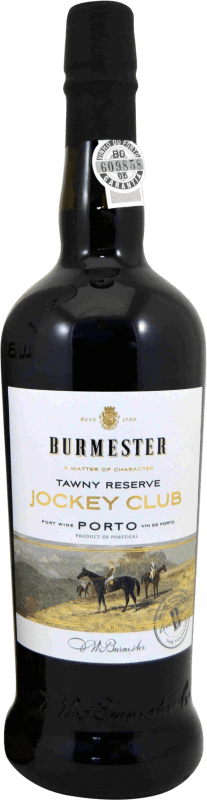 Free Shipping | Fortified wine JW Burmester Tawny Jockey Club Reserve I.G. Porto Porto Portugal 75 cl