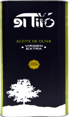 Envio grátis | Azeite de Oliva Campo las Heras El Tilo AOVE Virgem Extra Espanha Lata Especial 5 L