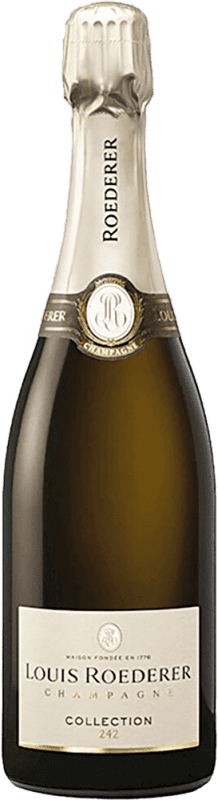 93,95 € Envoi gratuit | Vin Mousseux Blanc Louis Roederer 242 Collection A.O.C. Champagne