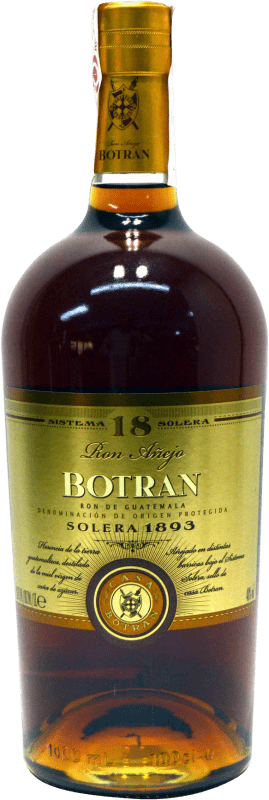 送料無料 | ラム Licorera Quezalteca Botran グアテマラ 18 年 1 L