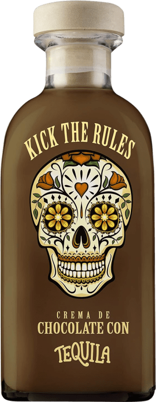 免费送货 | 龙舌兰 Lasil Kick The Rules Crema de Chocolate con Tequila 西班牙 70 cl
