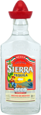 テキーラ Sierra Silver 3分の1リットルのボトル 35 cl