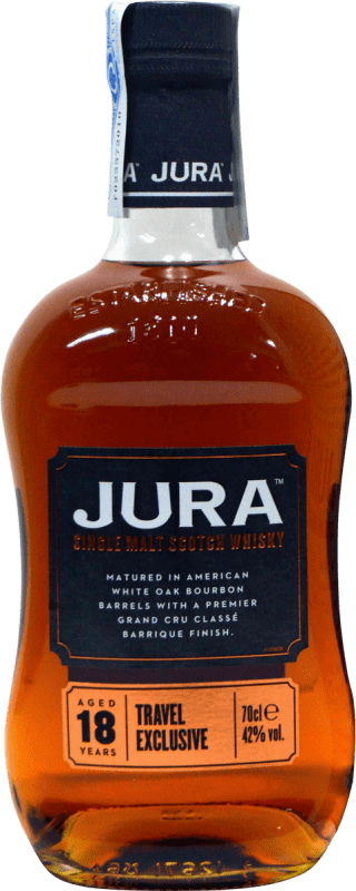 Envoi gratuit | Single Malt Whisky Isle of Jura Royaume-Uni 18 Ans 70 cl