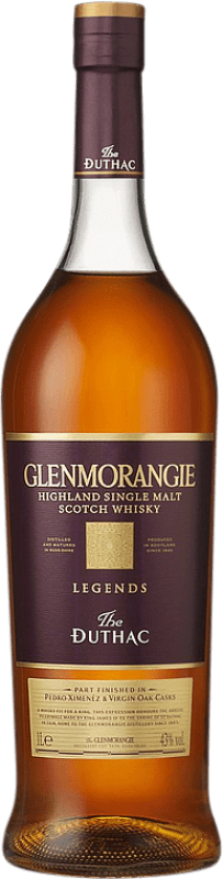 免费送货 | 威士忌单一麦芽威士忌 Glenmorangie The Duthac 英国 1 L