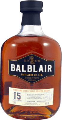 Single Malt Whisky Balblair 15 Ans