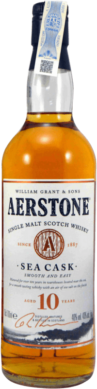 33,95 € | Single Malt Whisky Grant & Sons Aerstone Sea Cask Royaume-Uni 10 Ans 70 cl