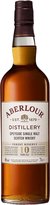 37,95 € | Whisky Single Malt Aberlour Forest Reserva Reino Unido 10 Anos 70 cl
