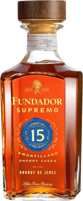 Brandy Conhaque Pedro Domecq Fundador Supremo 15 Anos