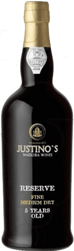 17,95 € | Fortified wine Justino's Madeira Fine Medium Dry I.G. Madeira Portugal Negramoll 5 Years 75 cl
