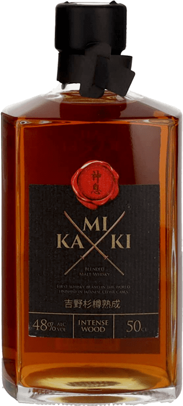 51,95 € | Single Malt Whisky Helios Okinawa Kamiki Wood Extra Japan Medium Bottle 50 cl Intenso — Intense