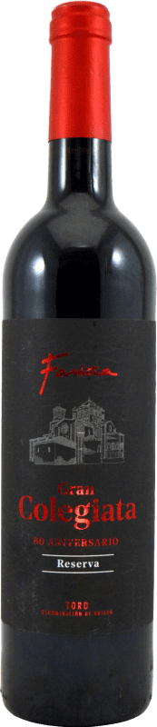 32,95 € 免费送货 | 红酒 Fariña Gran Colegiata 80 Aniversario 预订 D.O. Toro