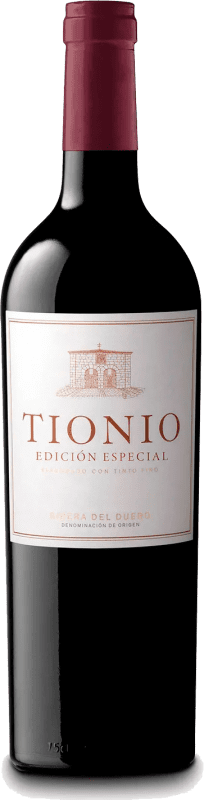 8,95 € Бесплатная доставка | Красное вино Tionio Edición Especial старения D.O. Ribera del Duero