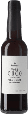 Бесплатная доставка | Крепленое вино Barbadillo Oloroso Cuco сухой D.O. Jerez-Xérès-Sherry Андалусия Испания Palomino Fino 30 Лет Половина бутылки 37 cl