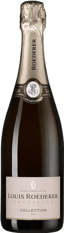 61,95 € | Weißer Sekt Louis Roederer Collection 244 Brut A.O.C. Champagne Champagner Frankreich Spätburgunder, Chardonnay, Pinot Meunier 75 cl