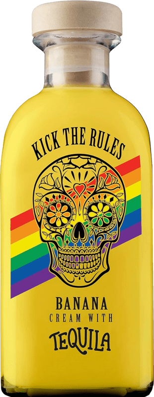19,95 € Бесплатная доставка | Текила Lasil Kick The Rules Crema de Banana con Tequila Pride Edition