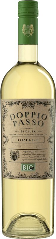 免费送货 | 白酒 Botter Carlo Doppio Passo BIO D.O.C. Sicilia 西西里岛 意大利 Grillo 75 cl