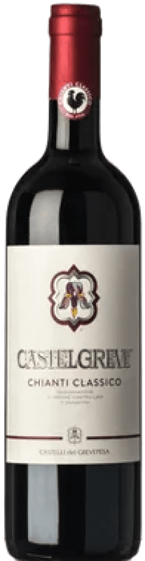 Spedizione Gratuita | Vino rosso Castelli del Grevepesa Castelgreve D.O.C.G. Chianti Classico Toscana Italia Sangiovese 75 cl