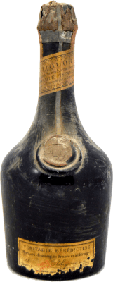 Licores Sociedad Benedictine Tapón de Plomo Espécime de Colecionador década de 1940 Garrafa Medium 50 cl