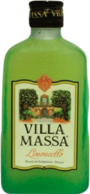 Kostenloser Versand | 48 Einheiten Box Liköre Villa Massa Limoncello Italien Miniaturflasche 5 cl