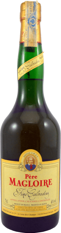 Envio grátis | Calvados Père Magloire Fine Espécime de Colecionador década de 1990 I.G.P. Calvados Pays d'Auge França 70 cl