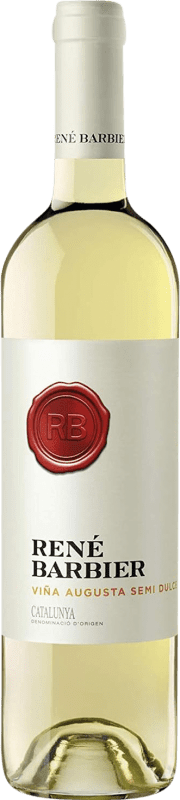 8,95 € Kostenloser Versand | Weißwein René Barbier Viña Augusta Halbtrocken Halbsüß D.O. Catalunya Halbe Flasche 37 cl