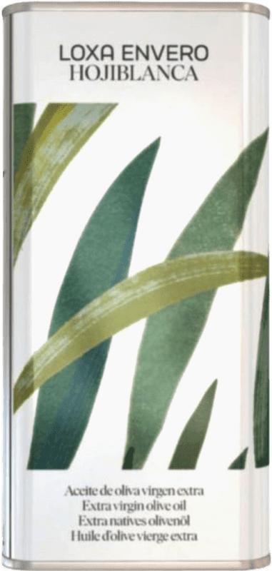 送料無料 | オリーブオイル Loxa Envero EVOO エキストラバージン スペイン Hojiblanca — オヒブランカ ミディアム缶 50 cl