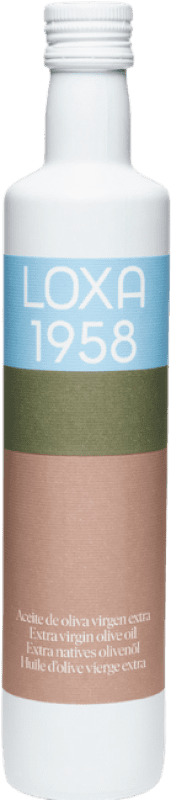 11,95 € Envio grátis | Azeite de Oliva Loxa 1958 AOVE Virgem Extra Garrafa Medium 50 cl Vidro