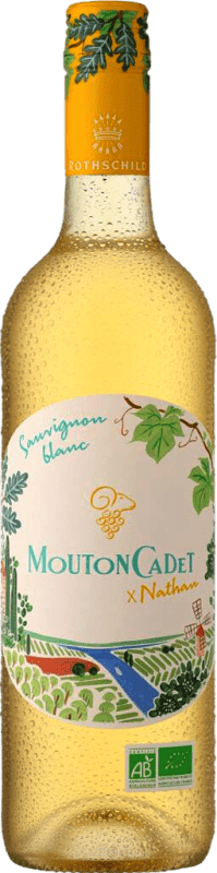 19,95 € Kostenloser Versand | Weißwein Philippe de Rothschild Mouton Cadet Nathan A.O.C. Bordeaux