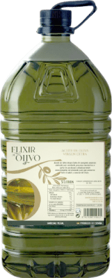 Olio d'Oliva Elixir de Olivo Picual Classico, EVO Extra Vergine Tanica 5 L PET
