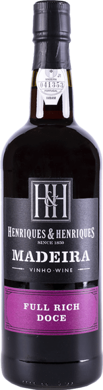 19,95 € Spedizione Gratuita | Vino Dolce H&H Henriques & Henriques Full Rich I.G. Madeira