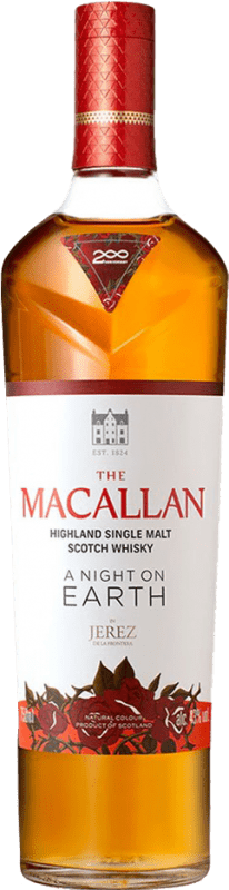 Envoi gratuit | Whisky Single Malt Macallan Night on Earth Jerez de la Frontera by María Melero Royaume-Uni 70 cl