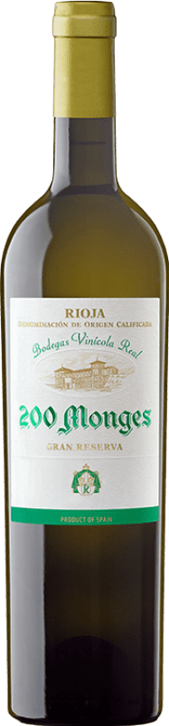 86,95 € Free Shipping | White Wine Vinícola Real 200 Monges Grand Reserve — Long Barrel-Aged D.O.Ca. Rioja