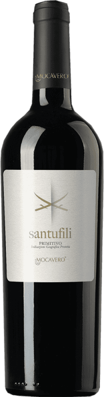 72,95 € Envoi gratuit | Vin Rouge Mocavero Santufili I.G.T. Salento Bouteille Magnum 1,5 L
