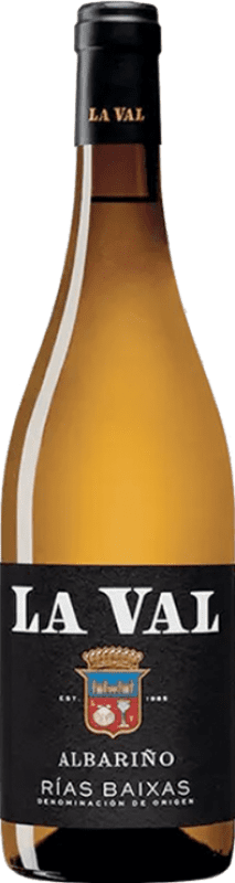 52,95 € Envio grátis | Vinho Branco La Val D.O. Rías Baixas Garrafa Magnum 1,5 L